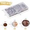 Faceted Rondelle Glass Beads for Jewelry Making AB Color 1000pcs Crystal Spacer Beads,Assorted Jewelry Beads for Bracelets Necklaces Accessories